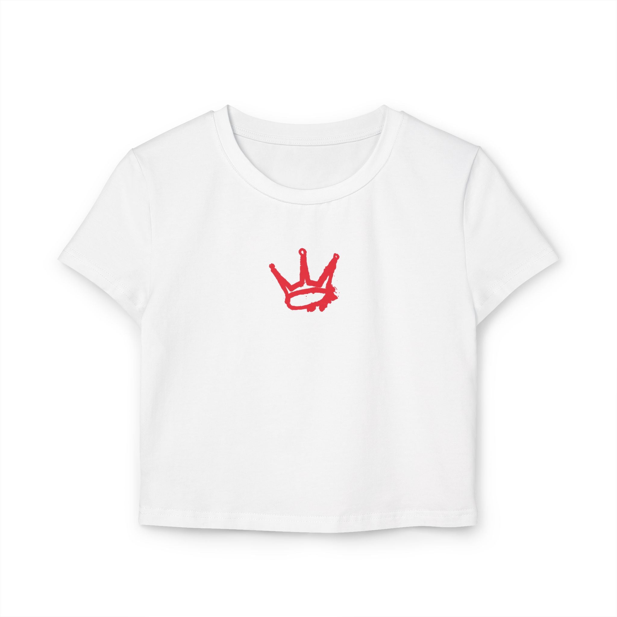 Women's Baby Tee - Crop Top T for Girls