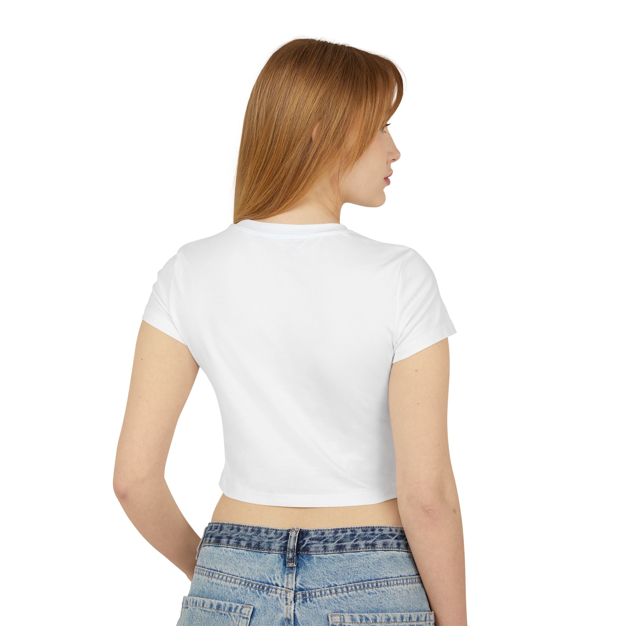 Women's Baby Tee - Crop Top T for Girls